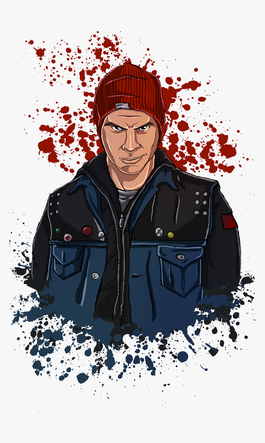 Infamous Second Son Cartoon, HD Png Download