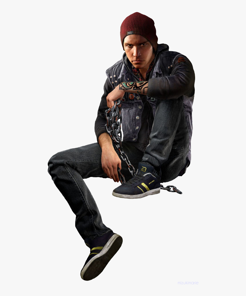 Transparent Infamous Second Son Png - Infamous Second Son Delsin, Png Download