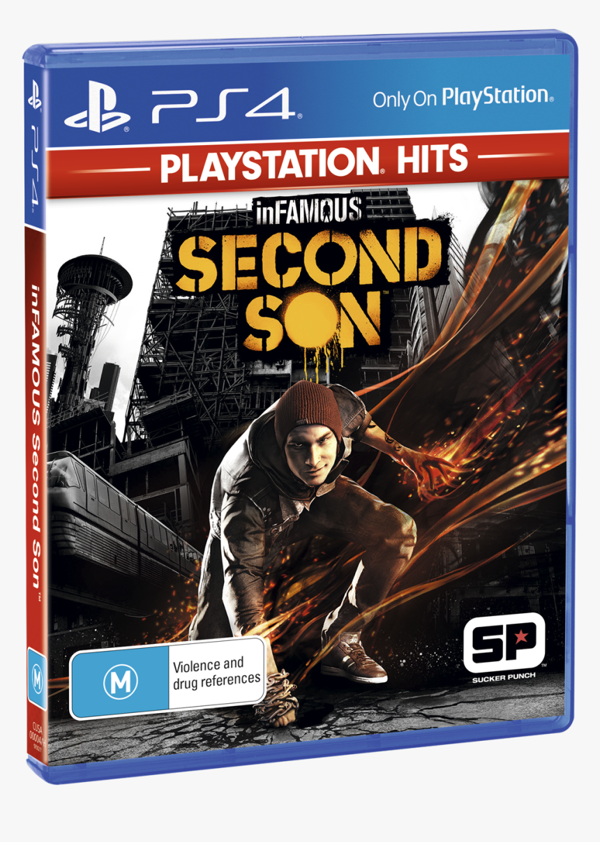 Playstation4 Infamous Second Son , , Product Image - Infamous Second Son Cover Australia, HD Png Download