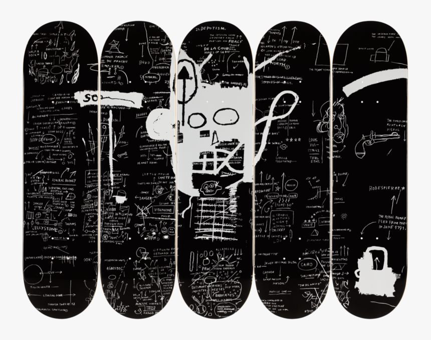Skateroom Jean Michel Basquiat Skateboard Demon2 - Skateroom Basquiat, HD Png Download