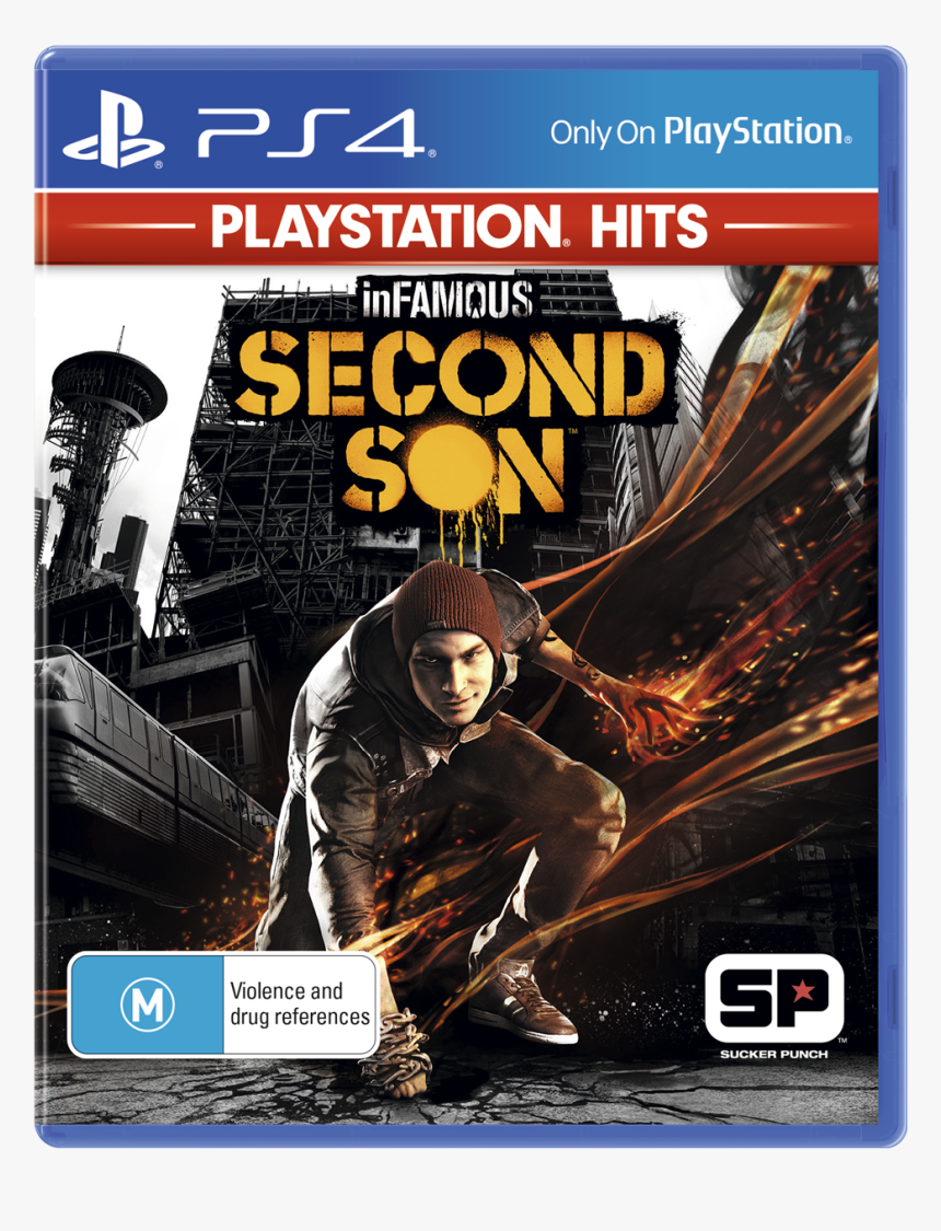 Playstation4 Infamous Second Son , , Product Image - Infamous Second Son, HD Png Download