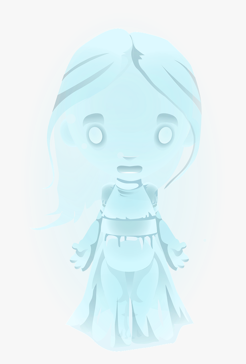 Horror Clipart Cute Halloween Ghost - Portable Network Graphics, HD Png Download