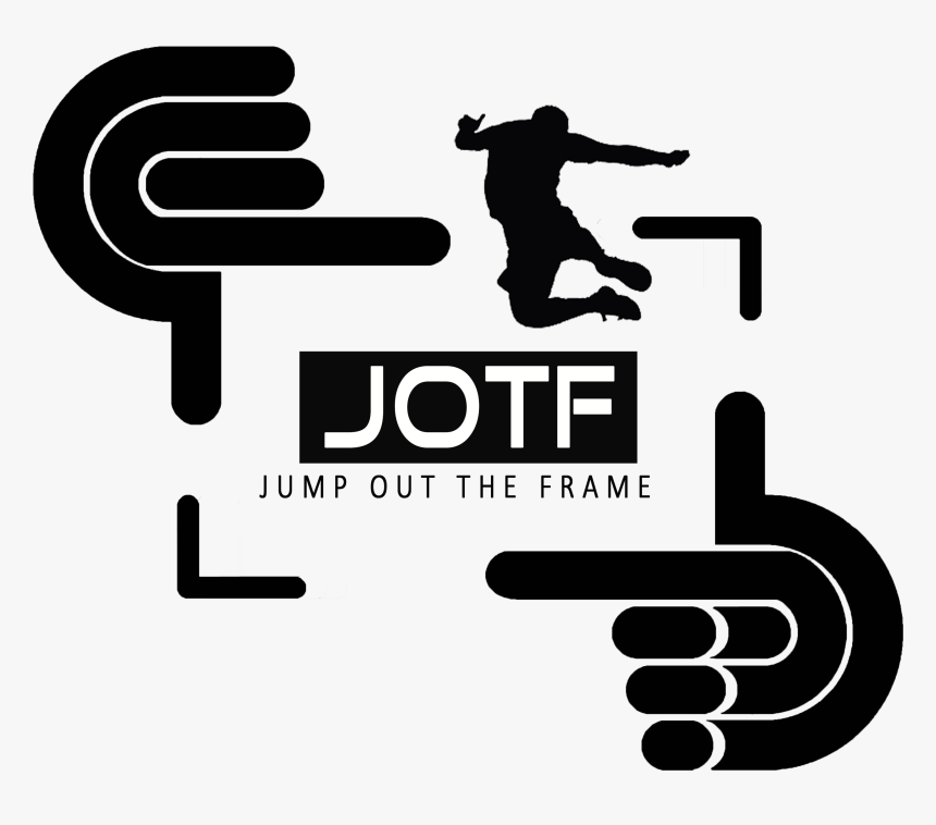 Jump Out The Frame - Photography Hands Vector, HD Png Download