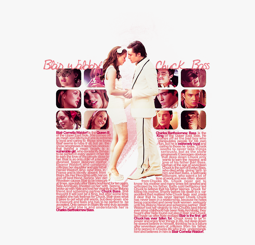 Chuck And Blair, HD Png Download