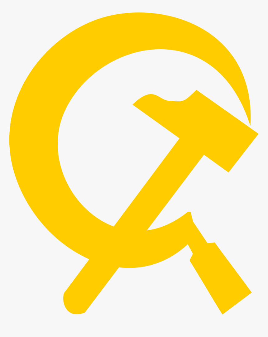 Angle,area,text - Hammer And Sickle Clipart, HD Png Download