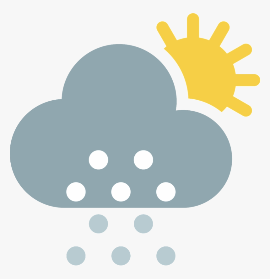 Partly Cloudy Cloud Sun Transparent Png - Şekil, Png Download