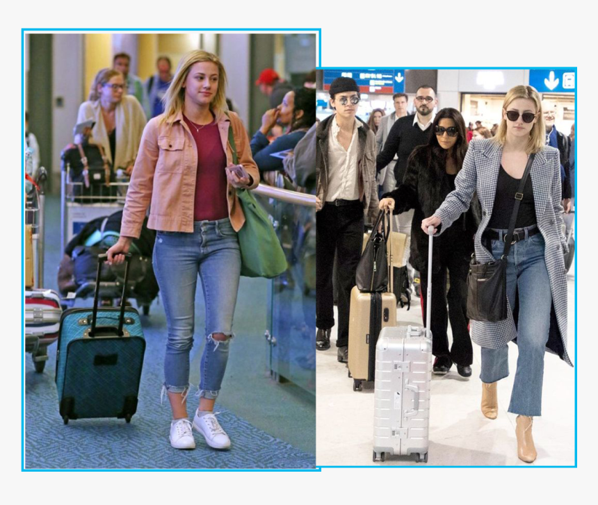 Lili Reinhart Casual Outfit, HD Png Download