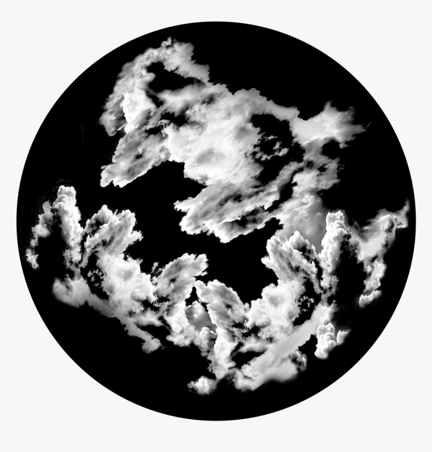 Apollo Design Sr-6188 Warped Clouds B&w Superresolution - Clouds, HD Png Download