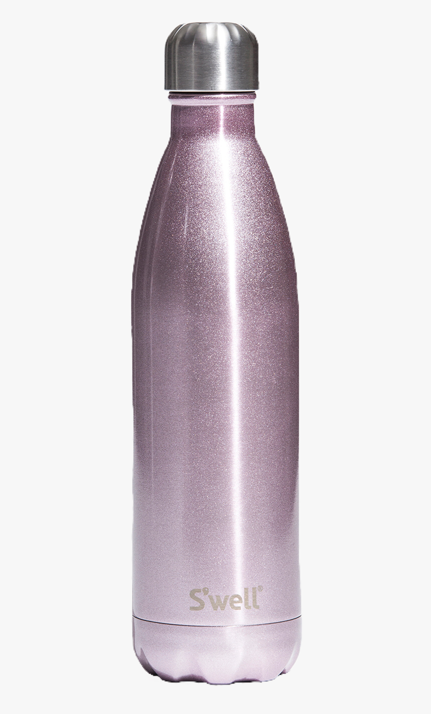 #waterbottle #glitter #purple #swell #cute #aesthetic - Water Bottle, HD Png Download