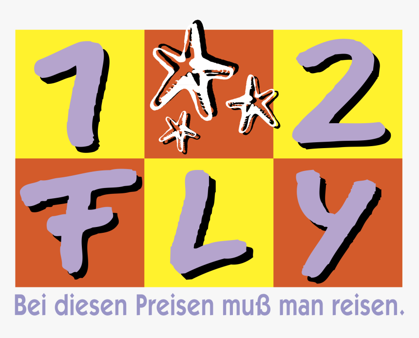 1 2 Fly Logo Png Transparent - 1 2 Fly, Png Download