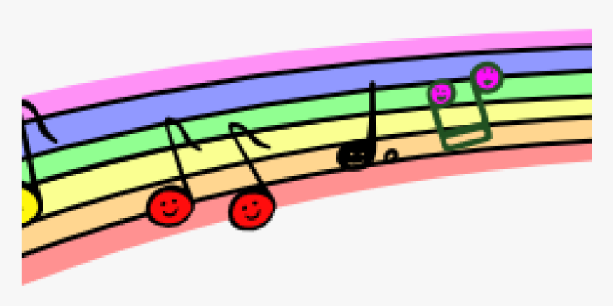 Svg Freeuse Library Music Notes Cupcake Hatenylo Com - Music Notes Png Rainbow, Transparent Png