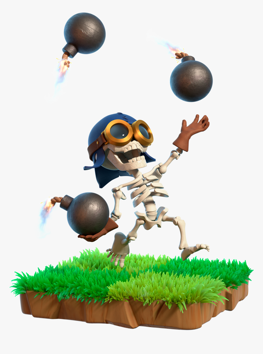 Transparent Clash Of Clans Clipart - Bomber Army Clash Royale, HD Png Download