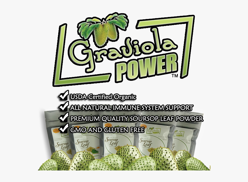 Graviola Power - Fruit, HD Png Download