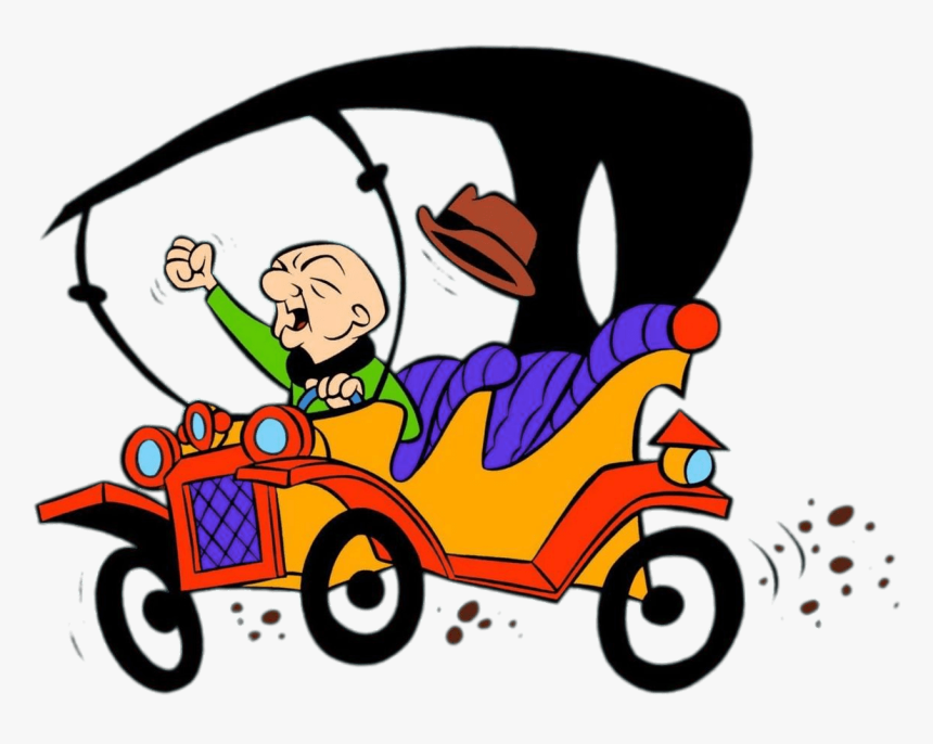 Magoo In His Car - Mr Magoo In Car, HD Png Download