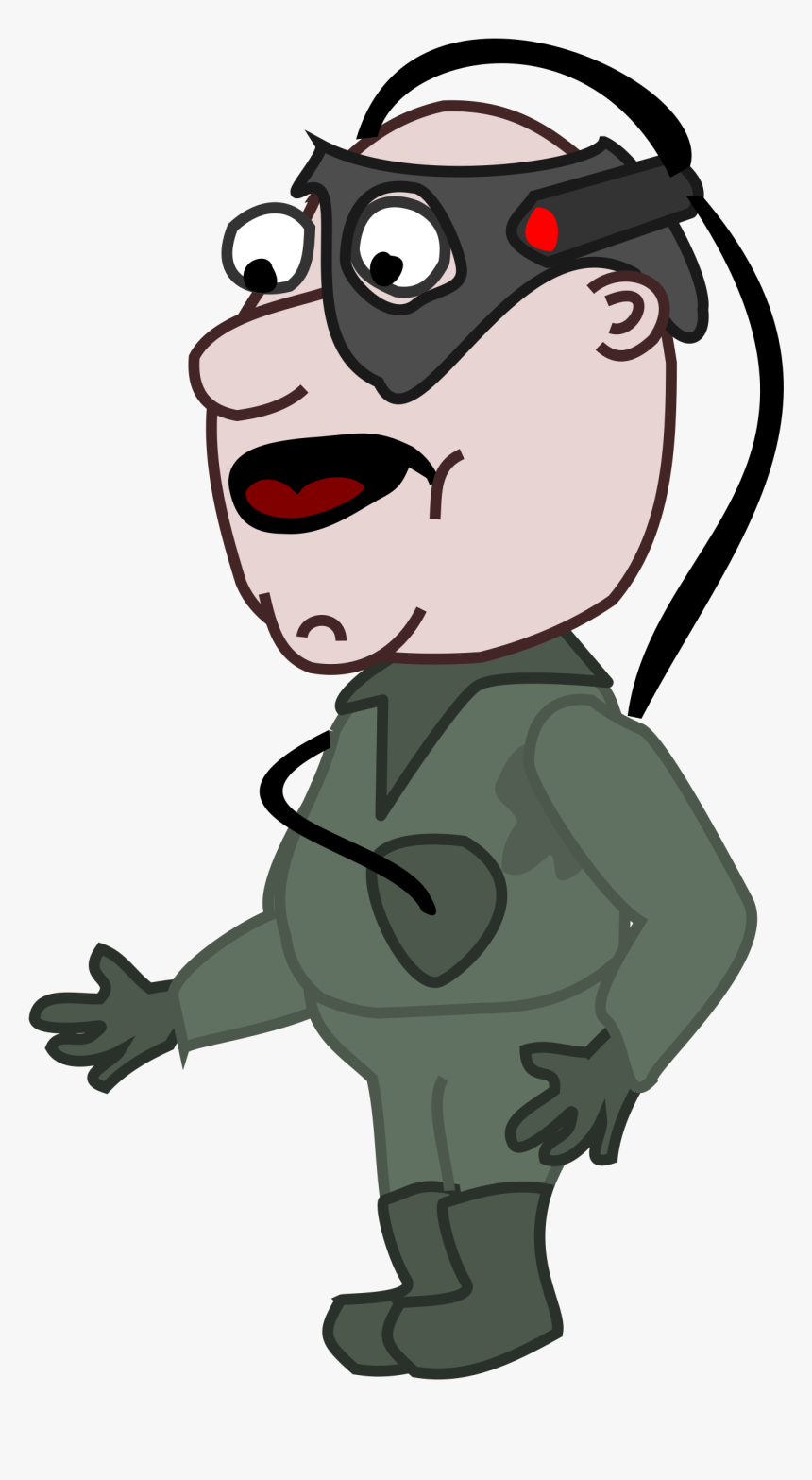 Nooo Group Comic Characters - Animated Bad Guy Png, Transparent Png