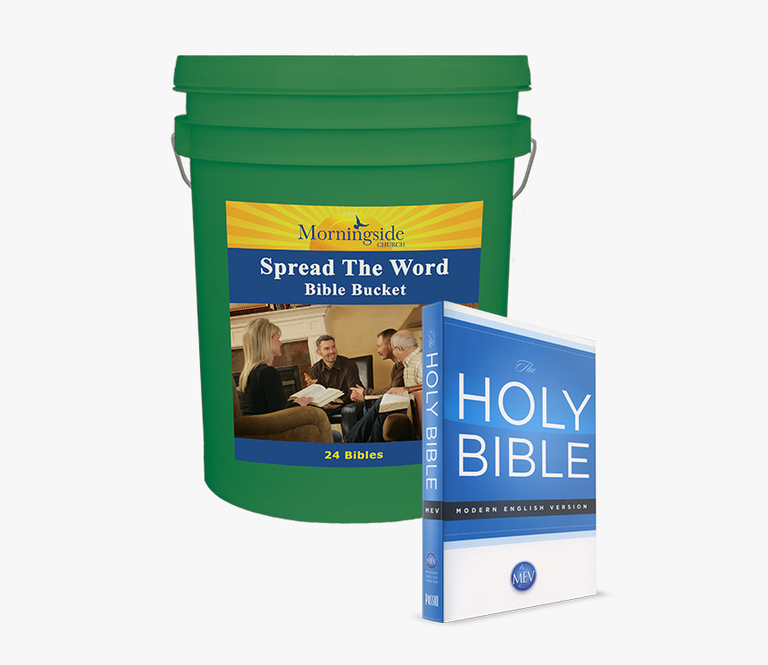 Bible And Bucket, HD Png Download