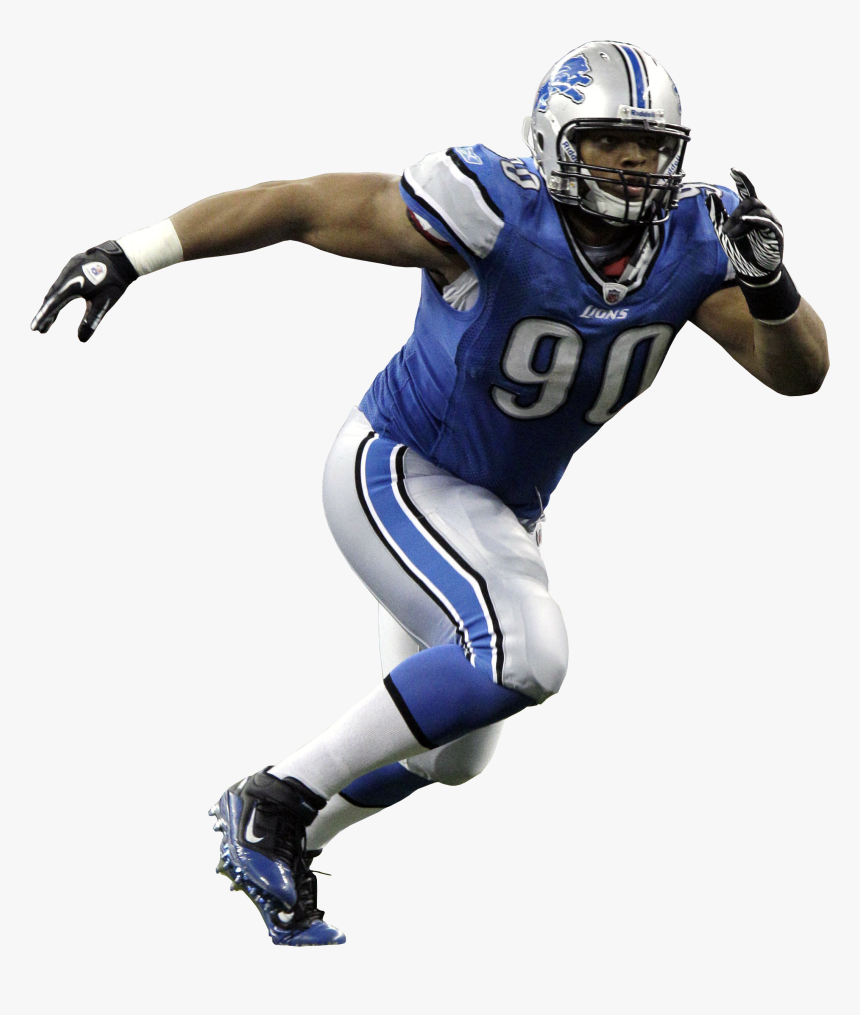 Nfl Football Png Download - Ndamukong Suh Lions, Transparent Png