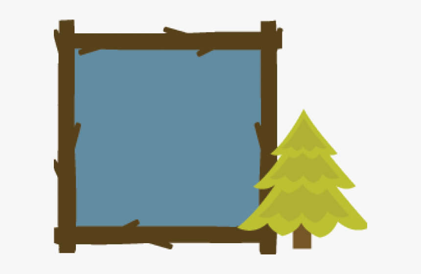 Frame Clipart Wood - Camping Clipart Images Transparent Background, HD Png Download
