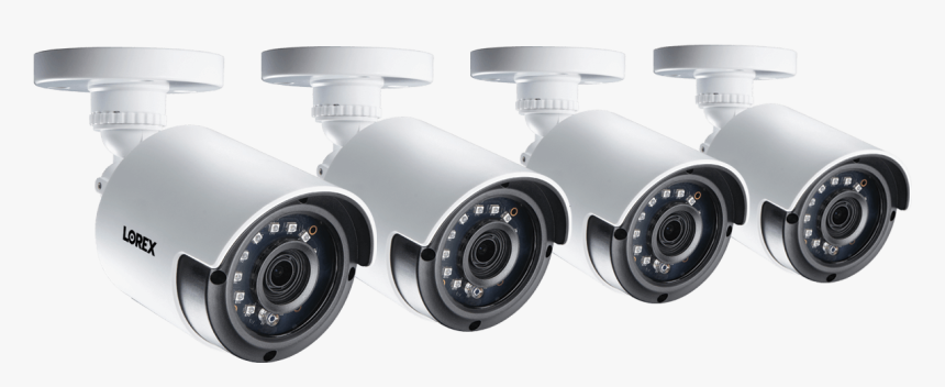 2k 4mp Super High Definition Bullet Security Cameras - Closed-circuit Television, HD Png Download