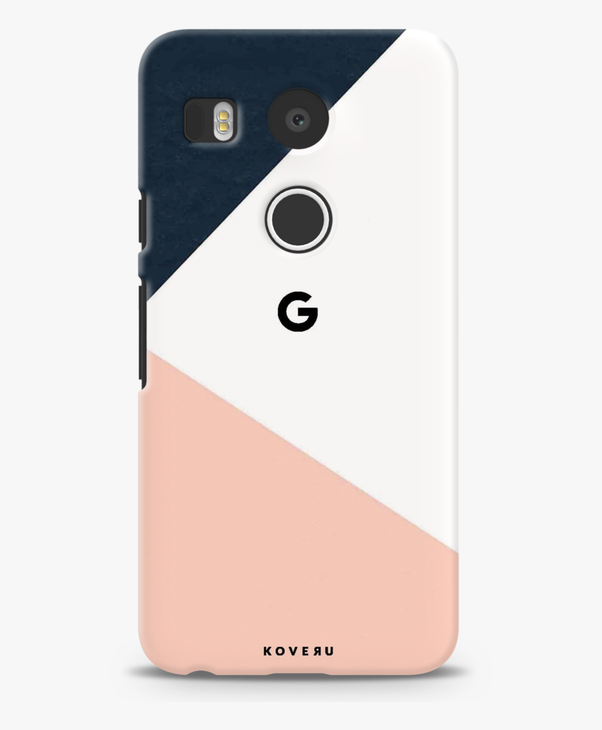 Blue Triangular Pattern Case Cover For Google Nexus - Smartphone, HD Png Download