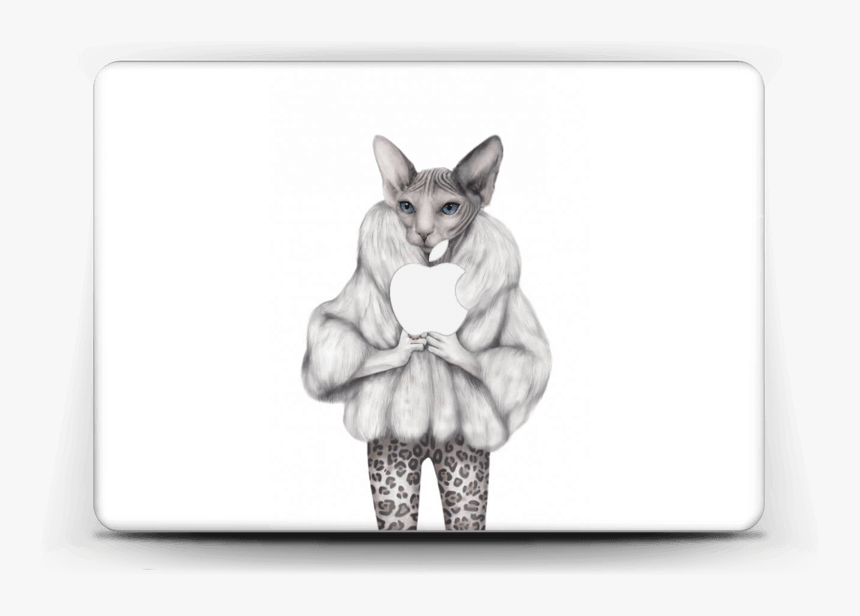 Little Miss Purr-fect Skin Macbook Air 13” - Poster, HD Png Download