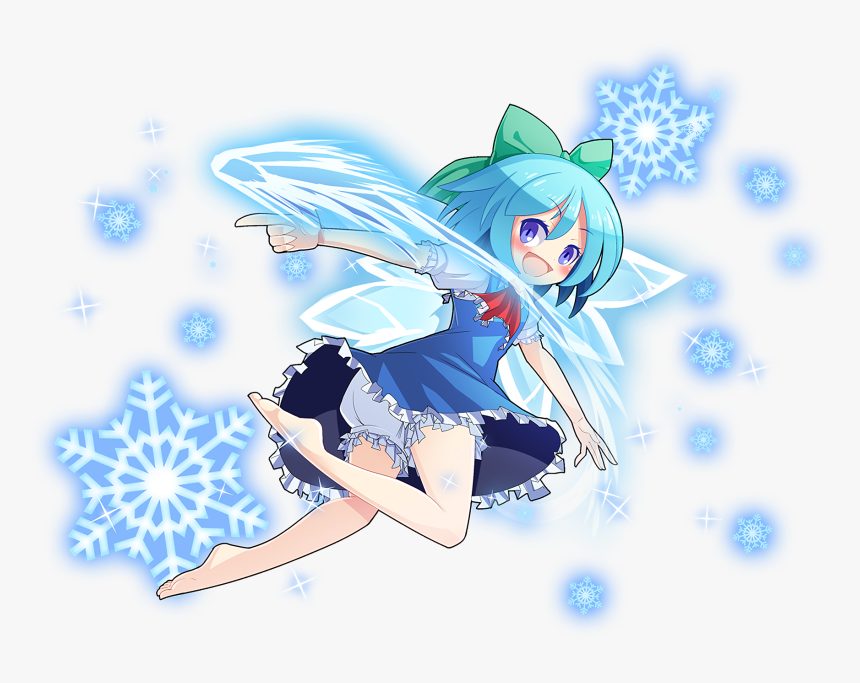 Cirno - Cartoon - Cirno, HD Png Download