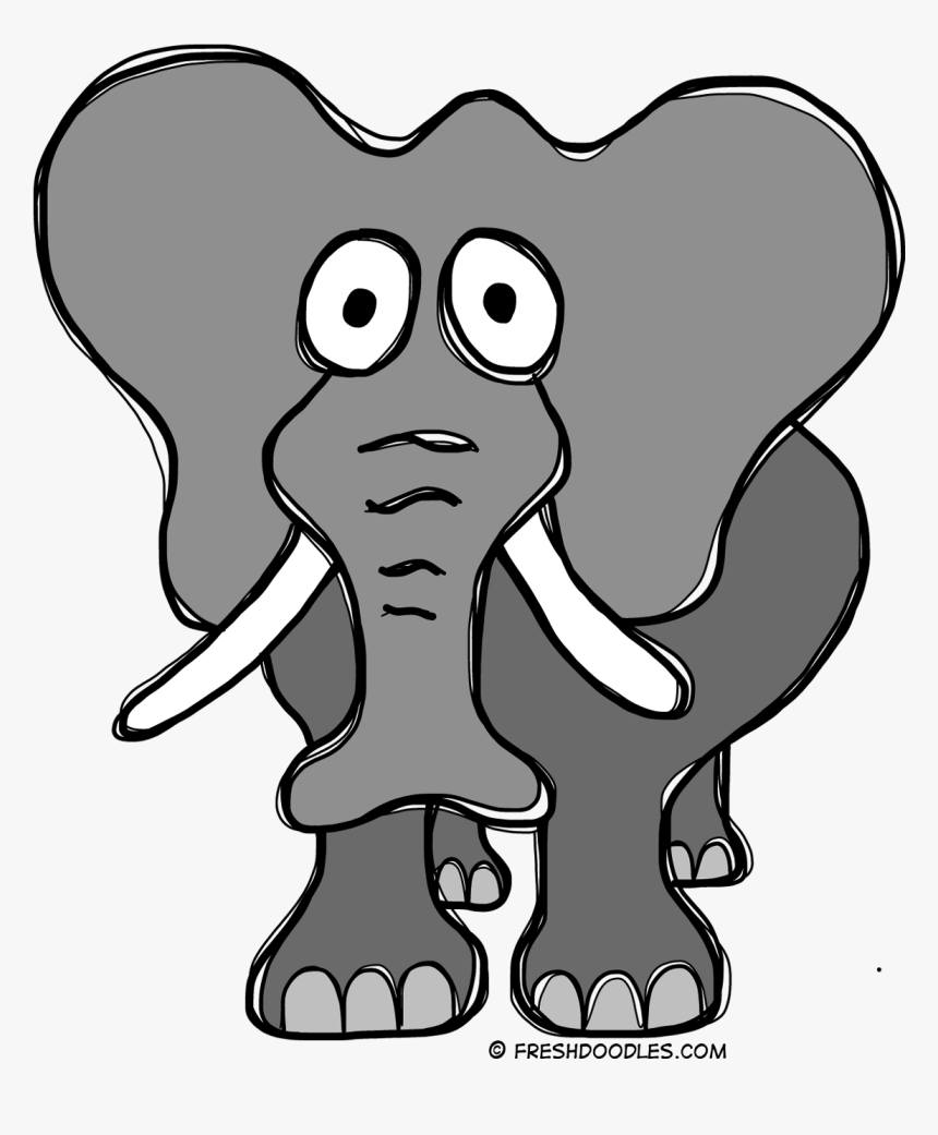 Elephant Kids Art, HD Png Download