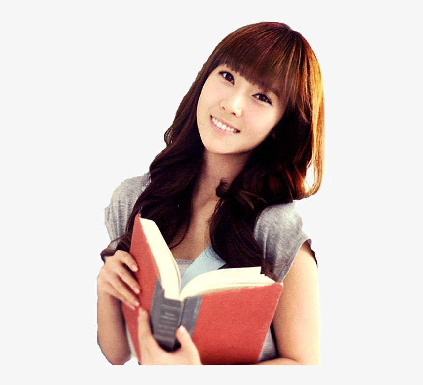Jessica Having A First Read Through Of Her First Autobiography, - Minwoo Boyfriend Jessica Snsd, HD Png Download