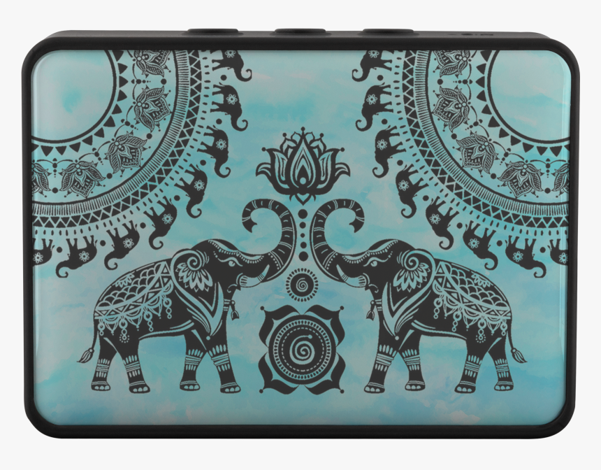 Indian Elephant Vector, HD Png Download