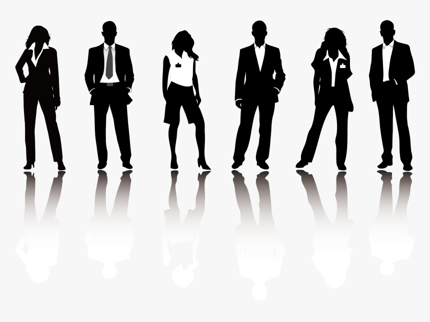 Business People Silhouettes Png Download - Business People Silhouette Png, Transparent Png