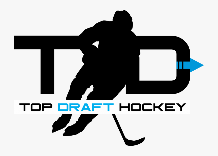 Transparent Hockey Player Silhouette Png - Top Draft Hockey, Png Download