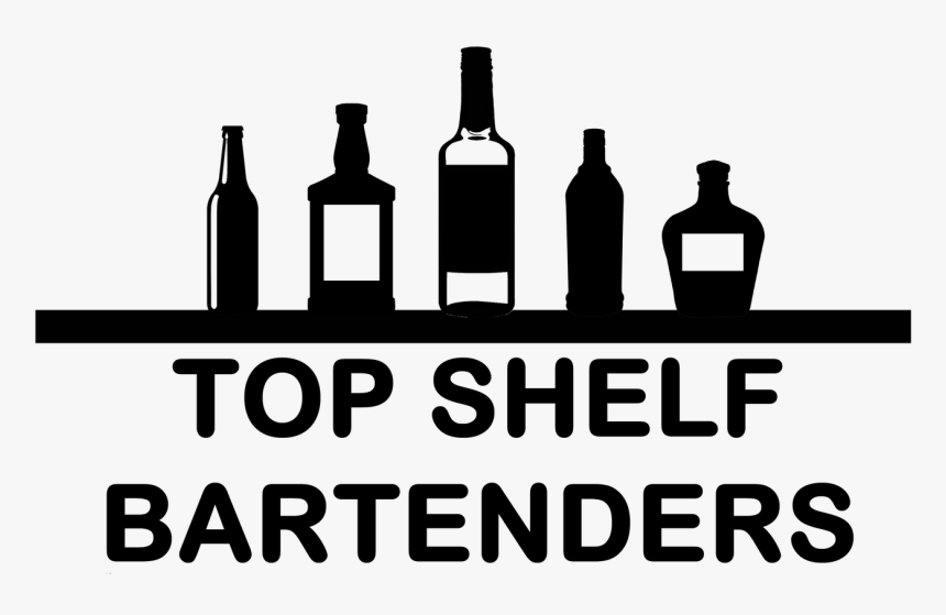Tsbartendersarialrounded - Glass Bottle, HD Png Download