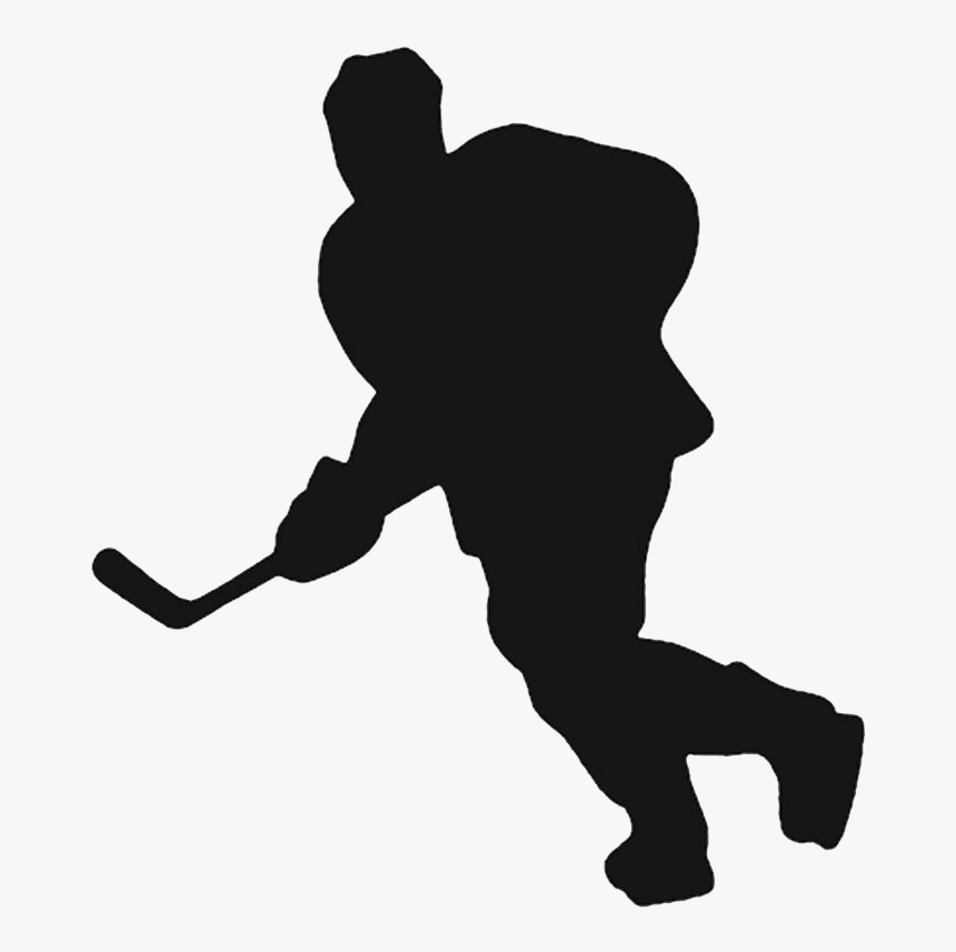 Ice Hockey Hockey Sticks Clip Art - Silhouette Hockey Stick Clipart, HD Png Download