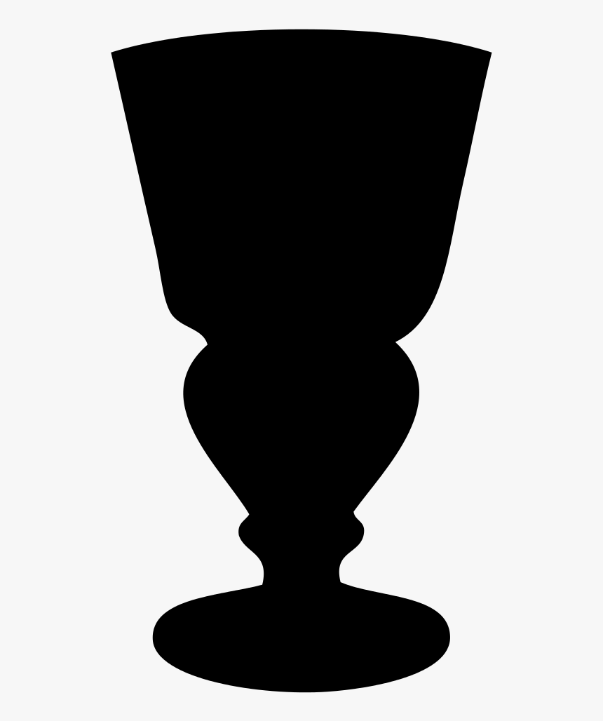 Wine Glass Silhouette Cocktail Absinthe - Absinthe Silhouette, HD Png Download
