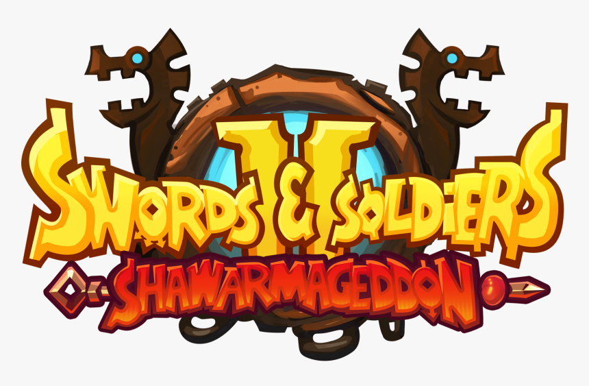 S&s2 Logo - Swords And Soldiers 2 Shawarmageddon Logo, HD Png Download