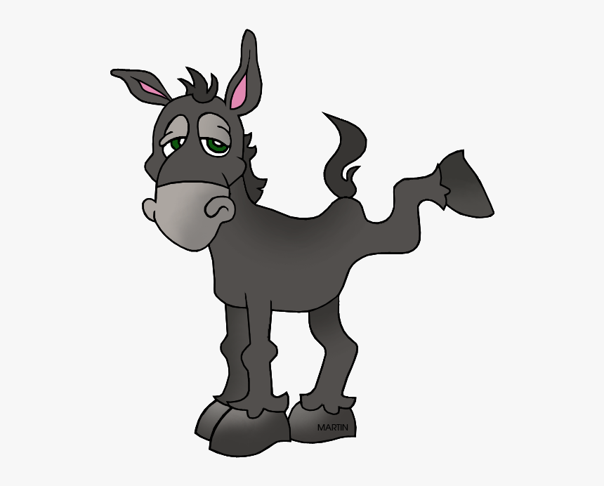 Mexico Clip Art By Phillip Martin, Donkey - Free Clip Art Donkey, HD Png Download