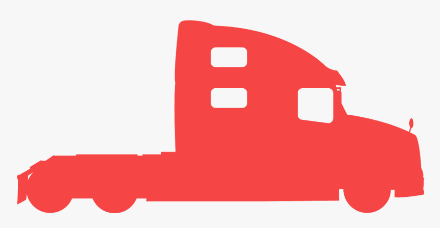 Camion Silueta, HD Png Download