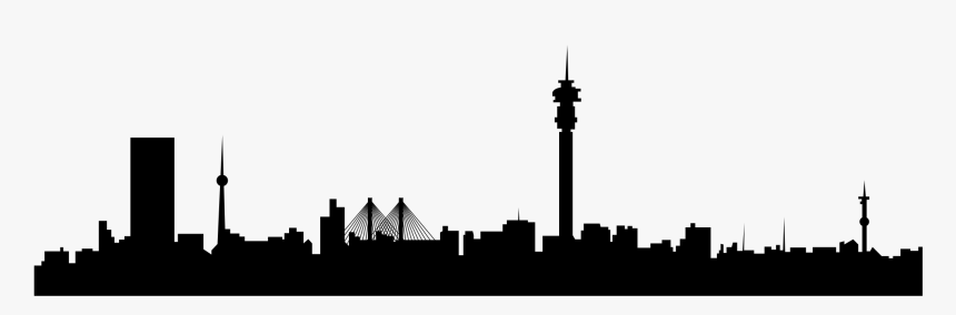 Kansas City Skyline Silhouette - Johannesburg Skyline Silhouette, HD Png Download