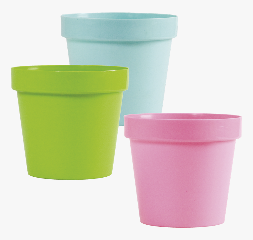 Transparent Flower Pot Png - Plastic Flower Pot Png, Png Download