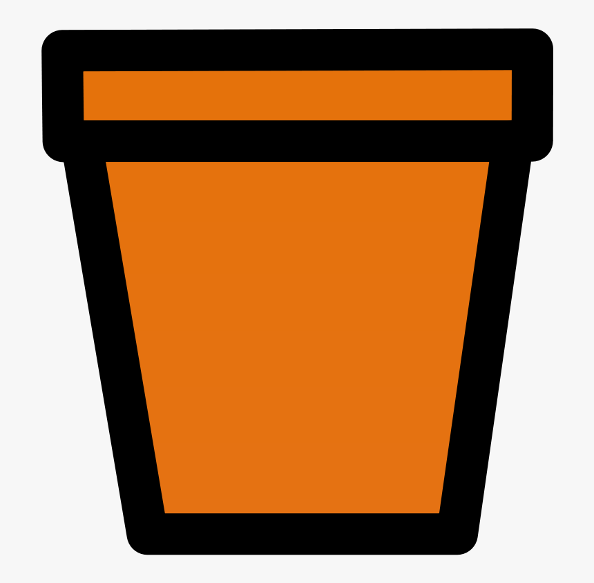 94 Flower Pot Clip Art - Flower Pot Clip Art, HD Png Download
