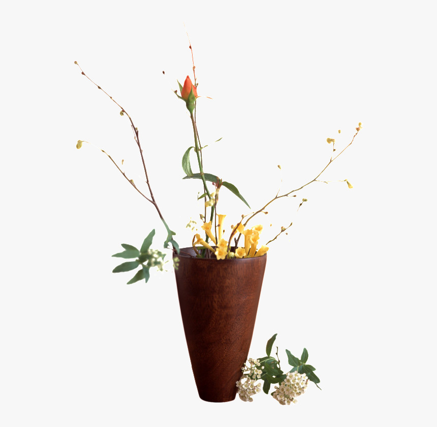 Retro Flower Pot Transparent - Design Flower, HD Png Download