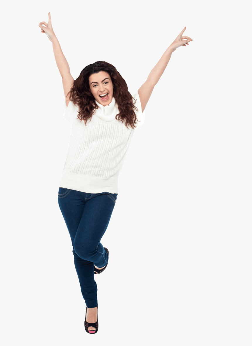 Happy-women - Woman Stock Photo Png, Transparent Png