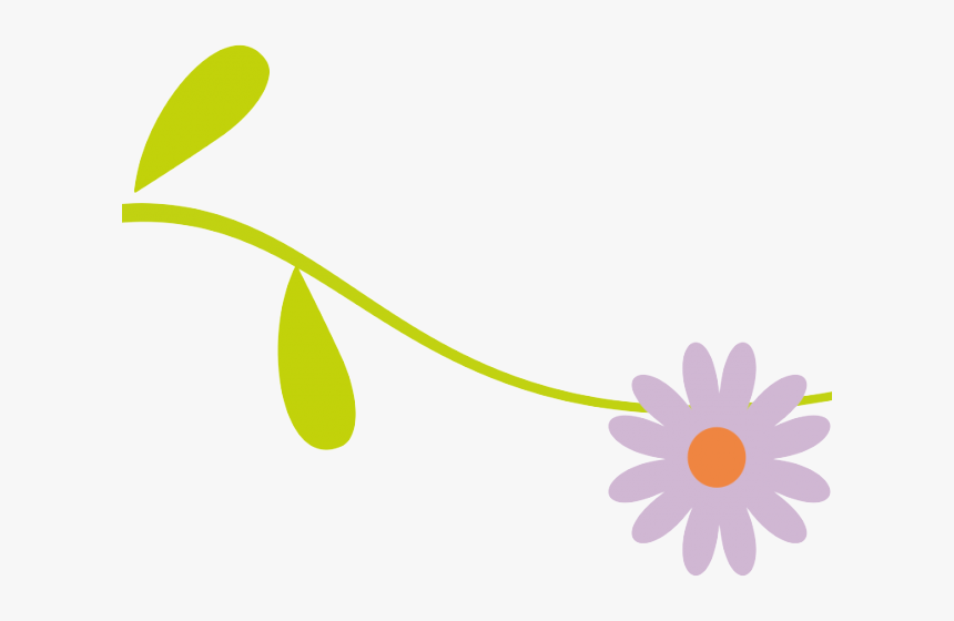 Line Separator Cliparts - Flower Divider Png, Transparent Png
