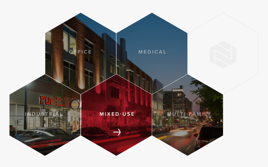 Hexagon Image - Commercial Building, HD Png Download