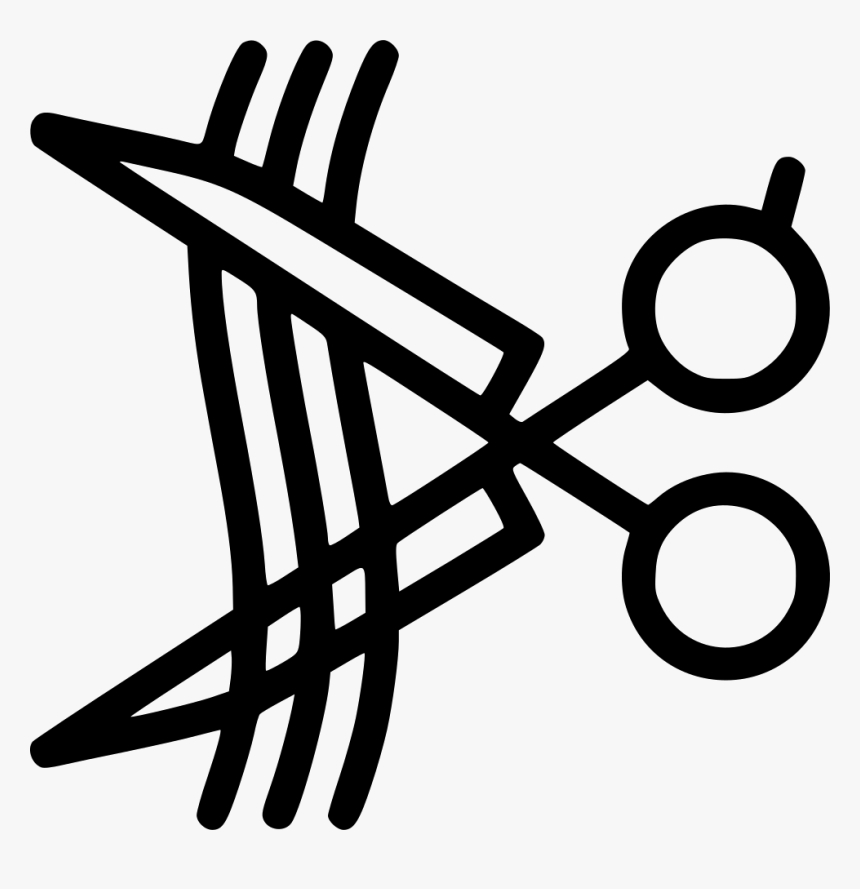 Hair Cut Comments - Hair Cut Icons, HD Png Download