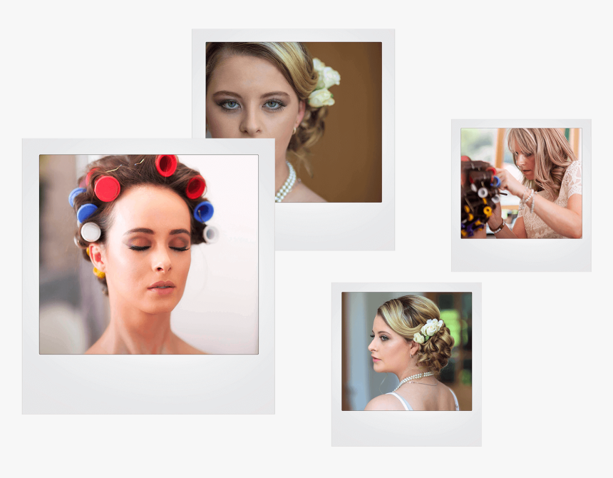 Caro Hair Style Polaroids - Collage, HD Png Download