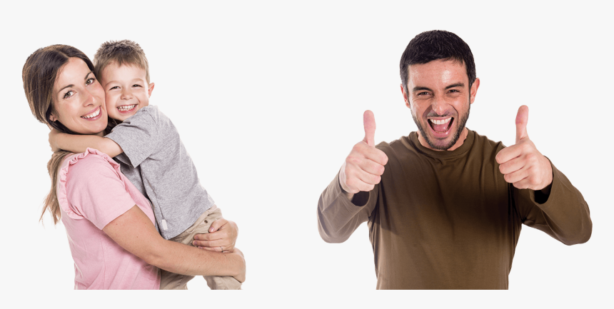 Happy People Punching The Air - People Expression In Png, Transparent Png