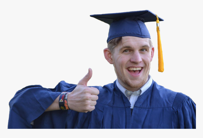 Clip Art Person With Thumbs Up - Thumbs Up Student Png, Transparent Png