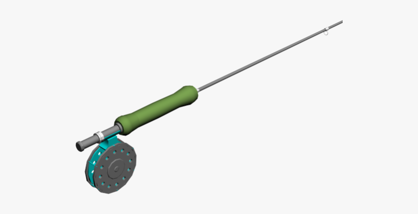 Pole Vector Fly Fishing - Cannon, HD Png Download