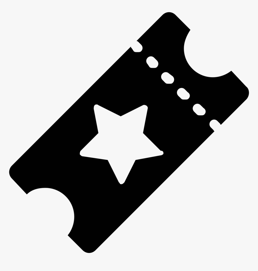 Movie Ticket Icon, HD Png Download